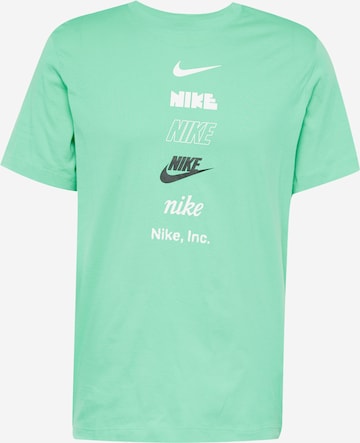 Nike Sportswear Shirt in Green: front