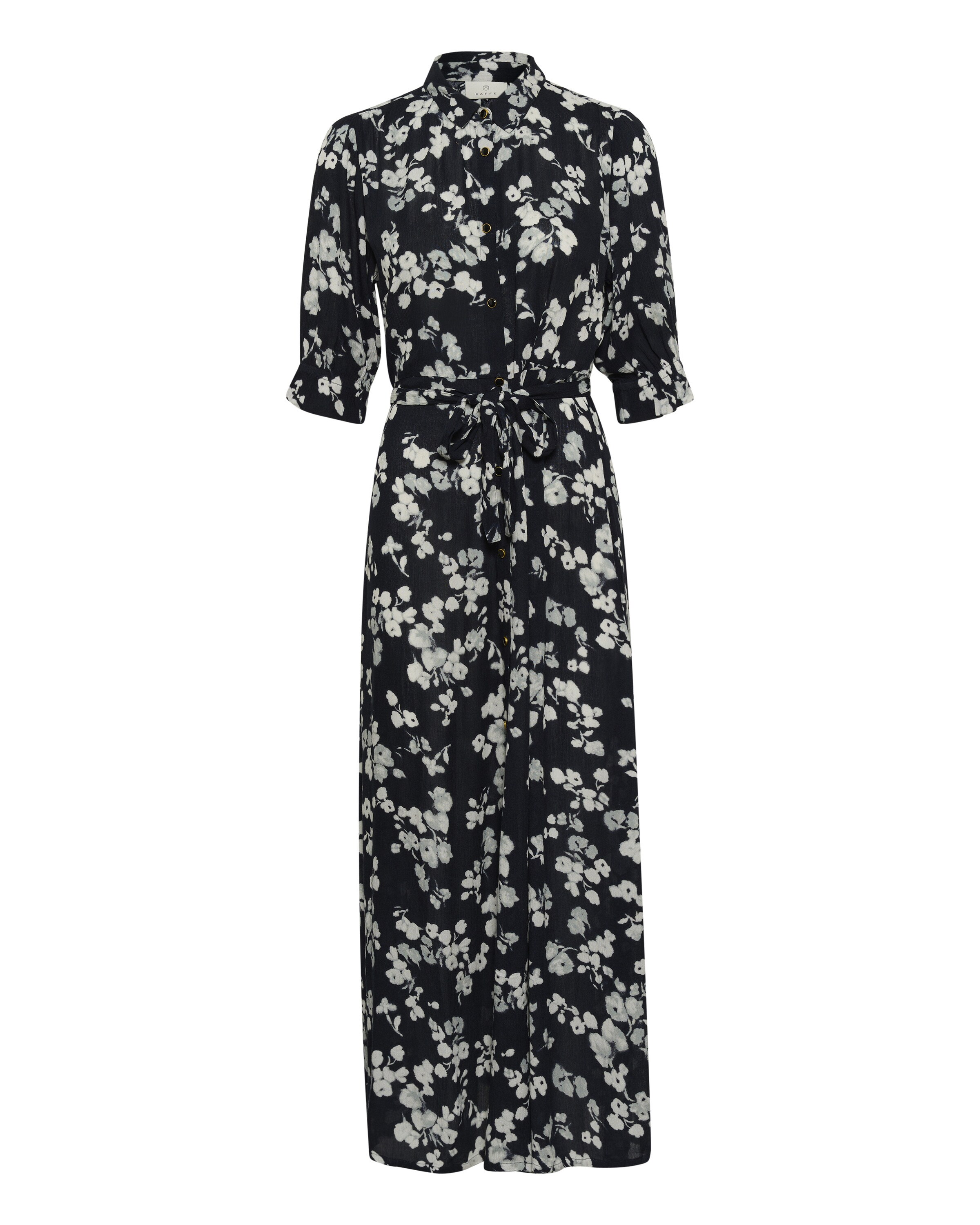 Kaffe Kleid 'Tine Amber' in Blau: Vorderseite