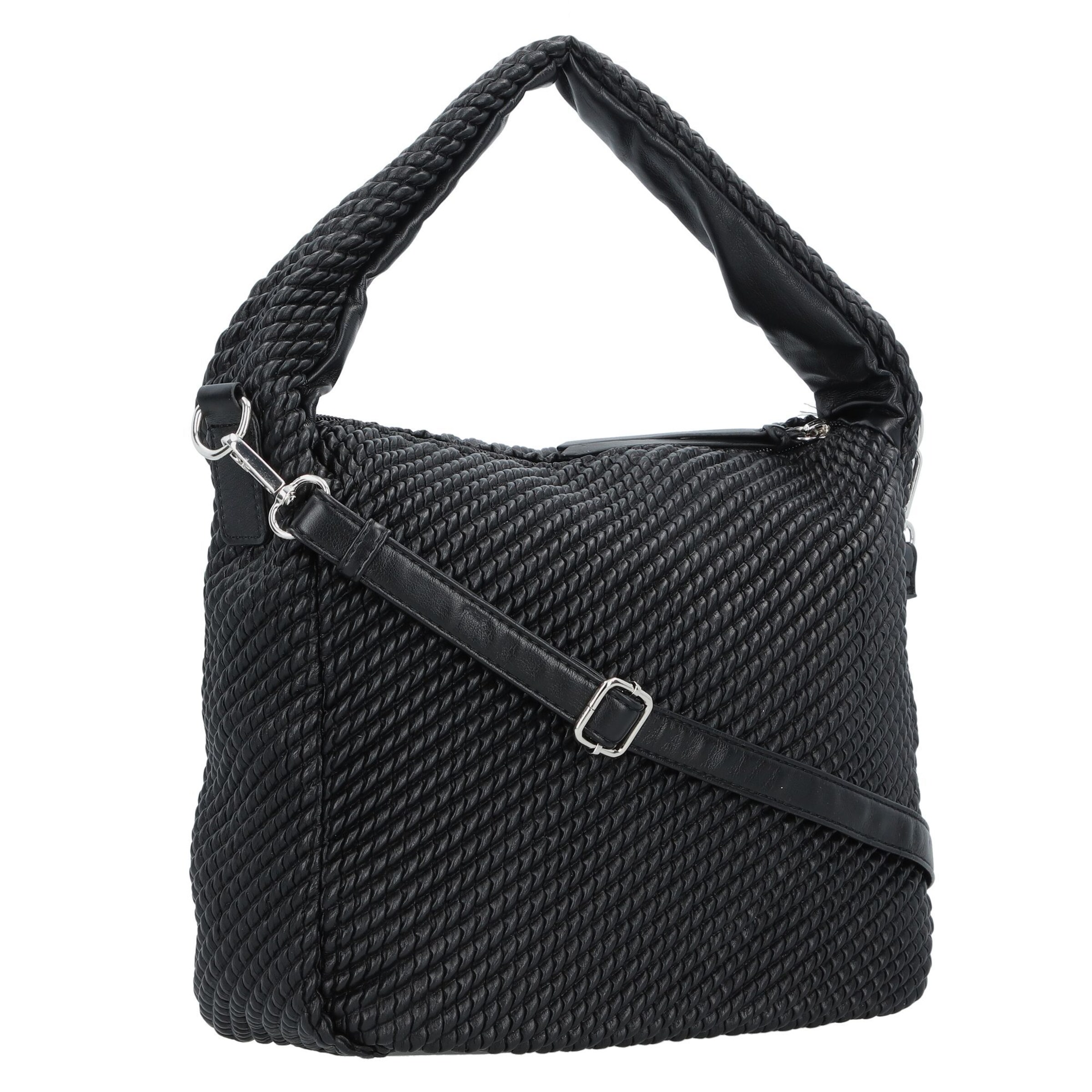 TOM TAILOR DENIM Shoulder bag in Black