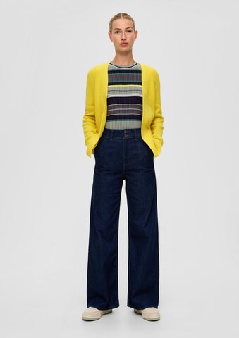 s.Oliver Knit cardigan in Yellow