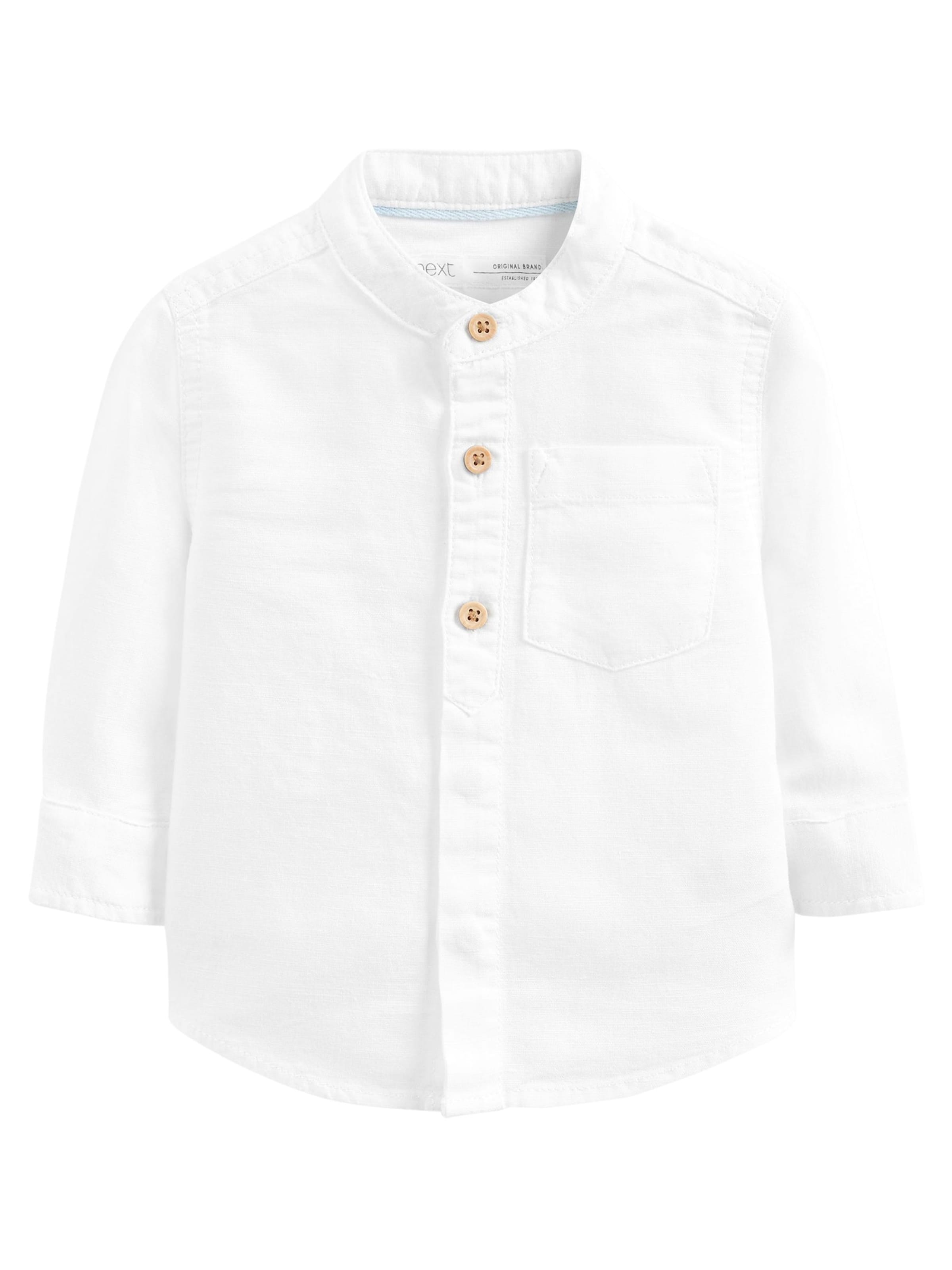 Next Regular Fit Paita värissä valkoinen: etupuoli