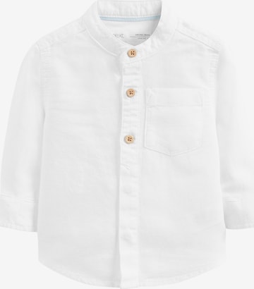 Next Regular fit Button up shirt in White: front