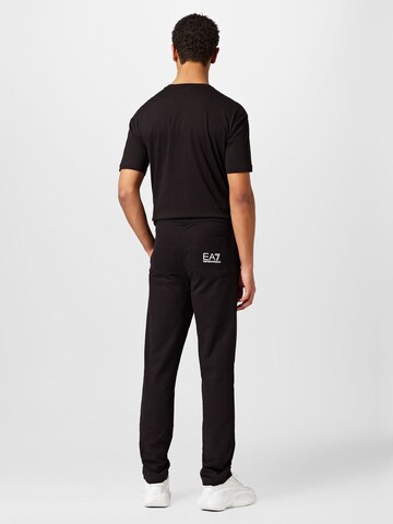 EA7 Emporio Armani Regular Trousers in Black