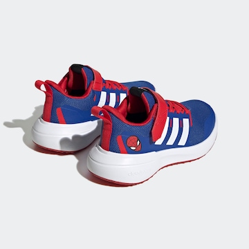 ADIDAS SPORTSWEAR Athletic Shoes 'Marvel Fortarun Spider-Man 2.0 Cloudfoam Lace Strap' in Blue