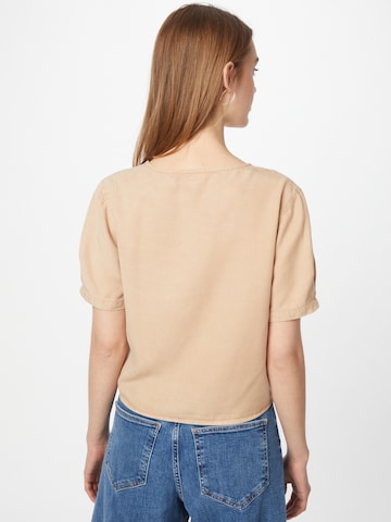 VILA - Blusa 'Mira' en beige