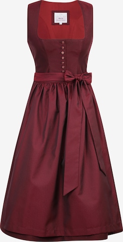 Dirndl 'GY-12-Wackersberg' di MARJO in rosso: frontale