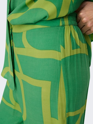 Loosefit Pantalon 'AVA' ONLY en vert