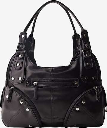 Bershka Handbag in Black: front