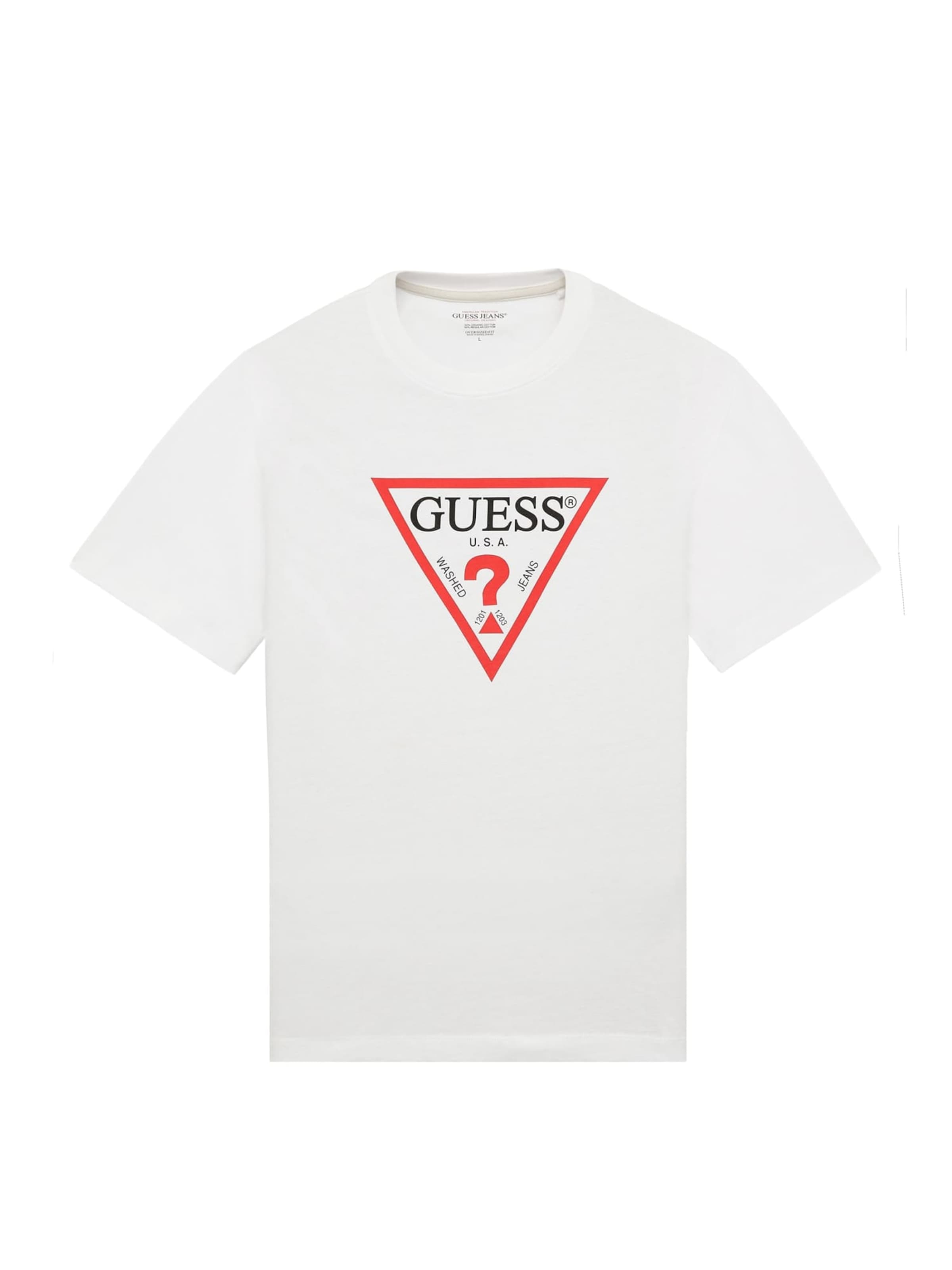 GUESS Shirt in White: front