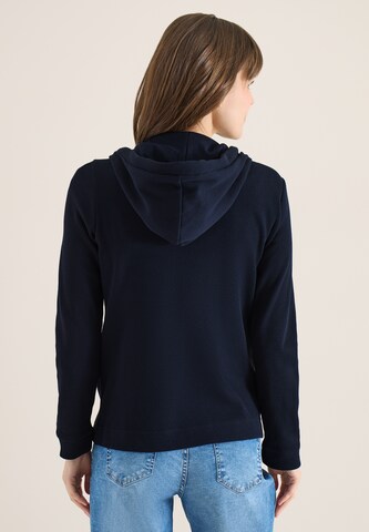 CECIL Sweatjacke in Blau