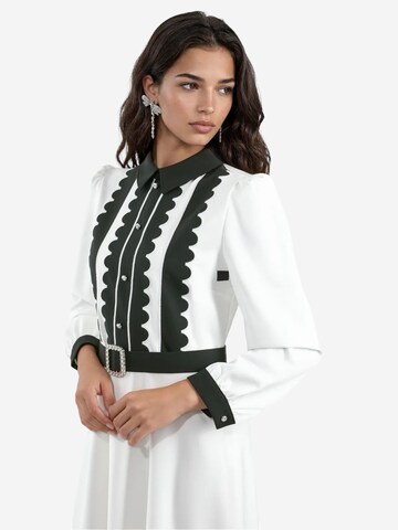 MSN Collection Dress 'Maxi' in White