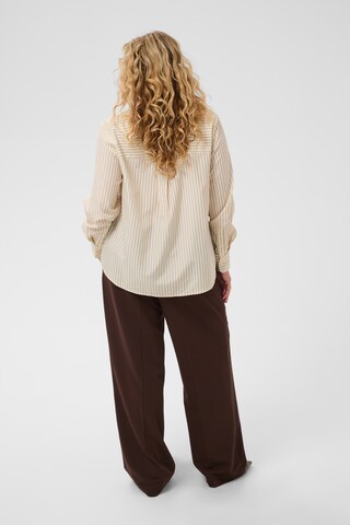 KAFFE CURVE Blouse 'KCliama ' in White