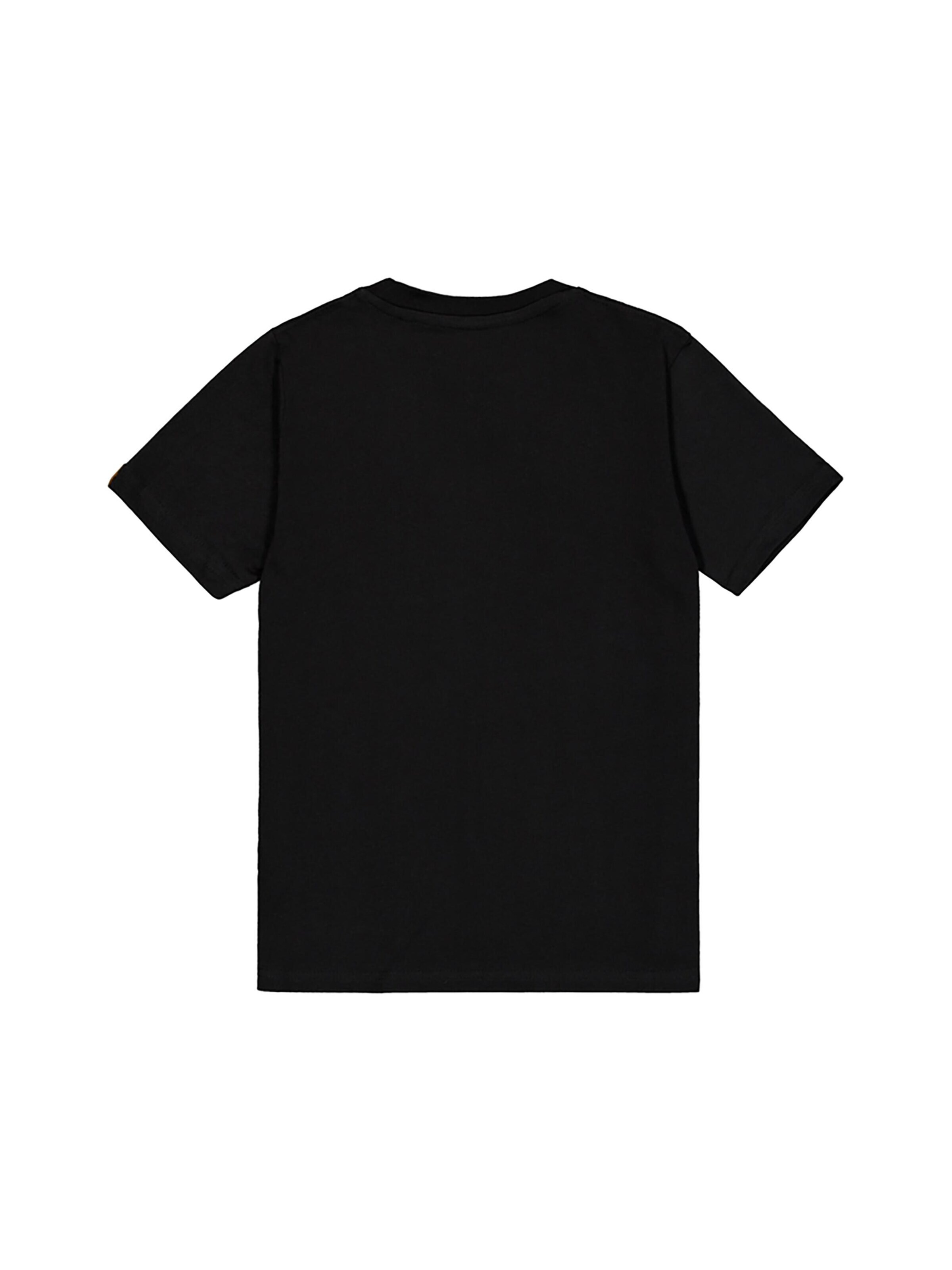 ALPHA INDUSTRIES Shirt 'Alpha Label' in Black