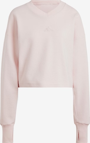 rozā ADIDAS SPORTSWEAR Sportiska tipa džemperis 'All Szn': no priekšpuses