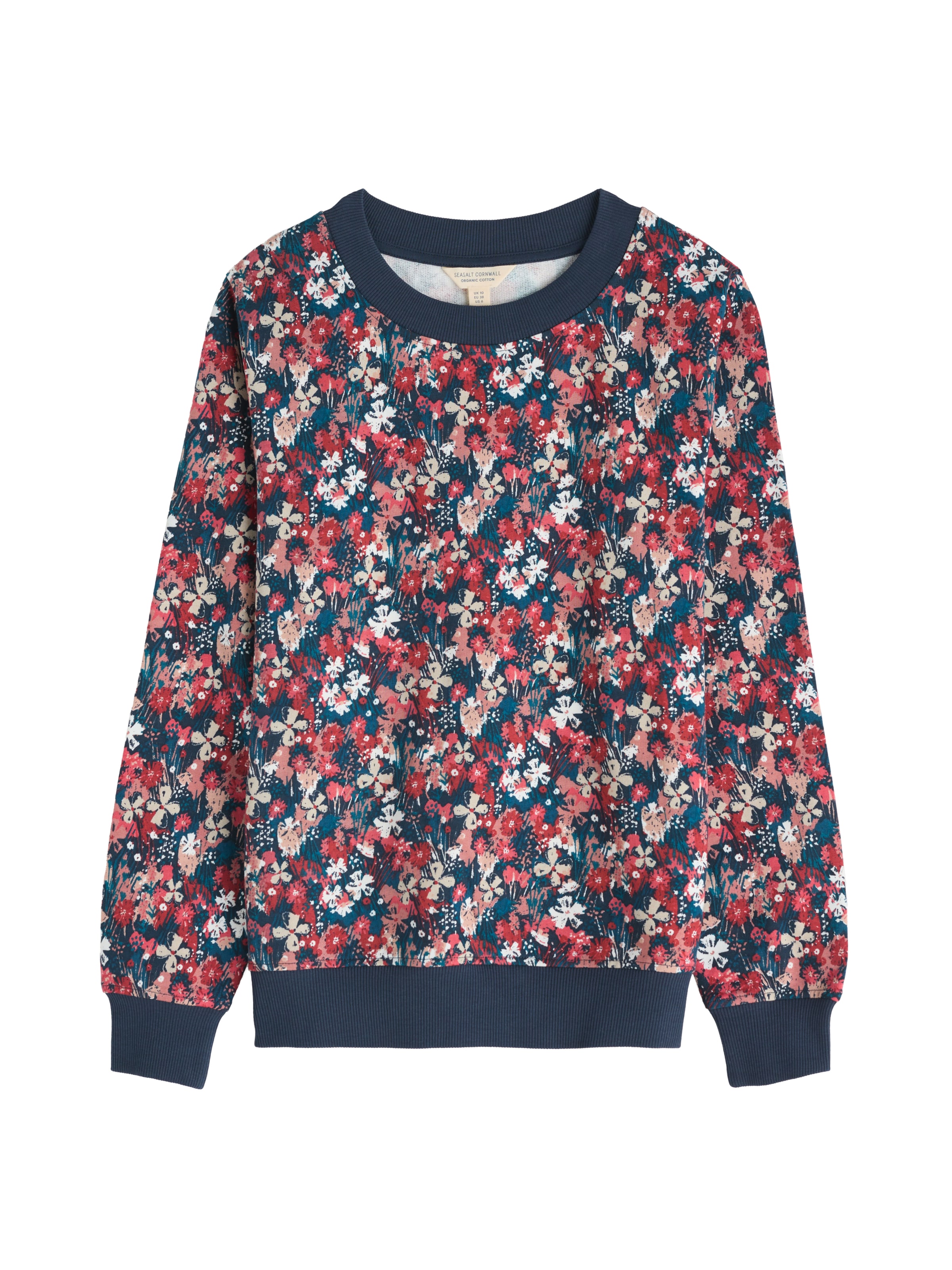 Seasalt Cornwall Mikina 'Bright Wave' – mix barev: přední strana