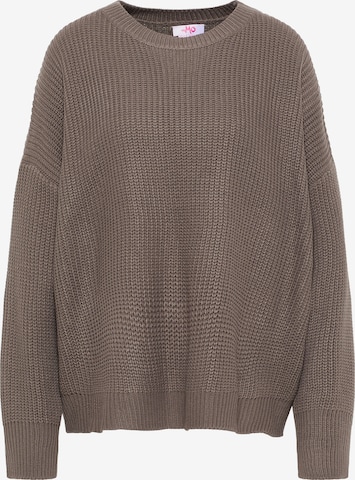 MYMO Sweater in Brown: front