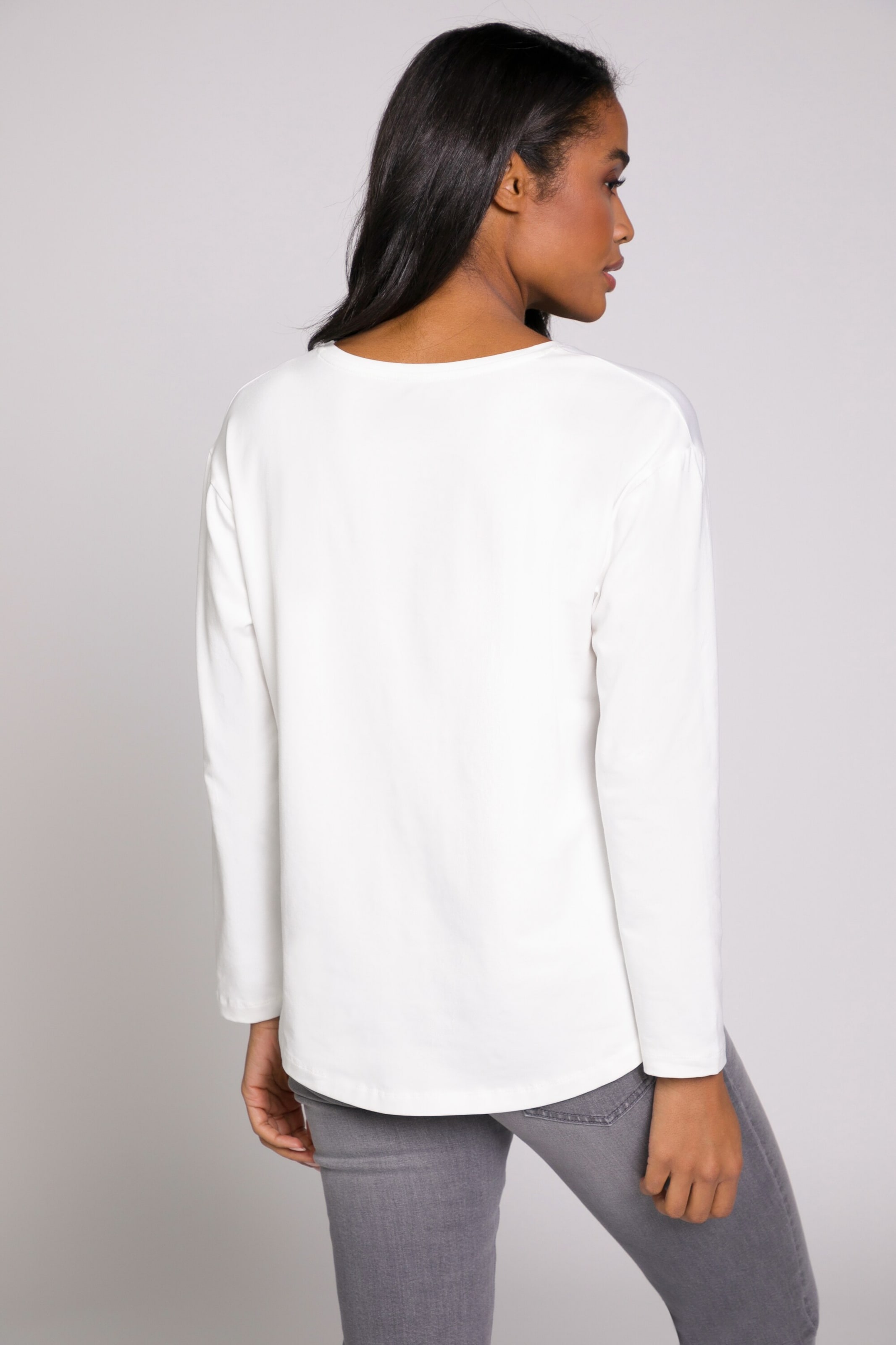 Frauen Shirts & Tops Gina Laura Shirt in Weiß - CR54028