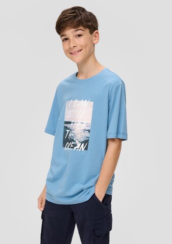 T-Shirt s.Oliver en bleu : devant