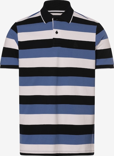 Andrew James Shirt in marine blue / Black / Off white, Item view