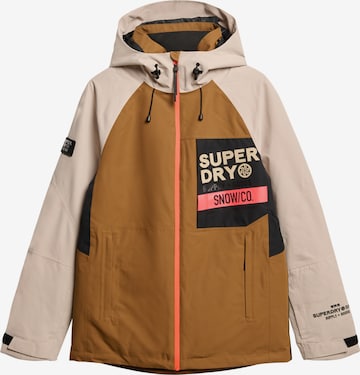 Veste outdoor 'Freestyle Core' Superdry & Co en beige : devant