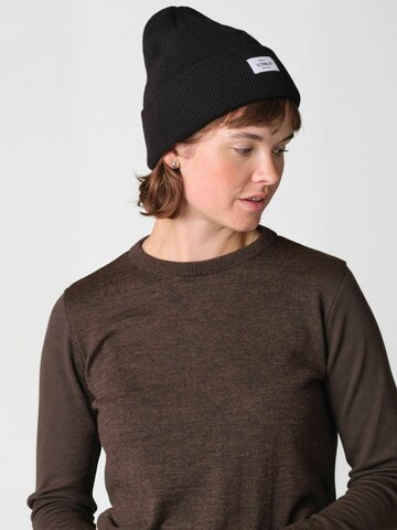 Klitmøller Collective Hat ' Rib ' in Black: side
