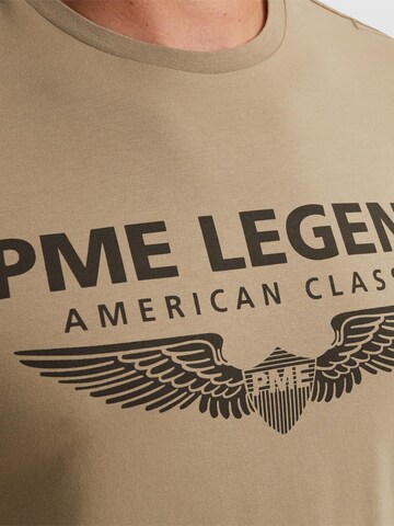 PME Legend Bluser & t-shirts 'T-shirt with logo' i beige