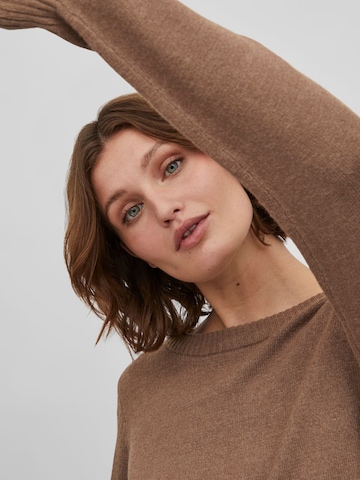 VILA Sweter w kolorze brązowy