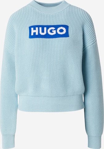 HUGO Blue Pullover 'Sloger' in Blau: predná strana