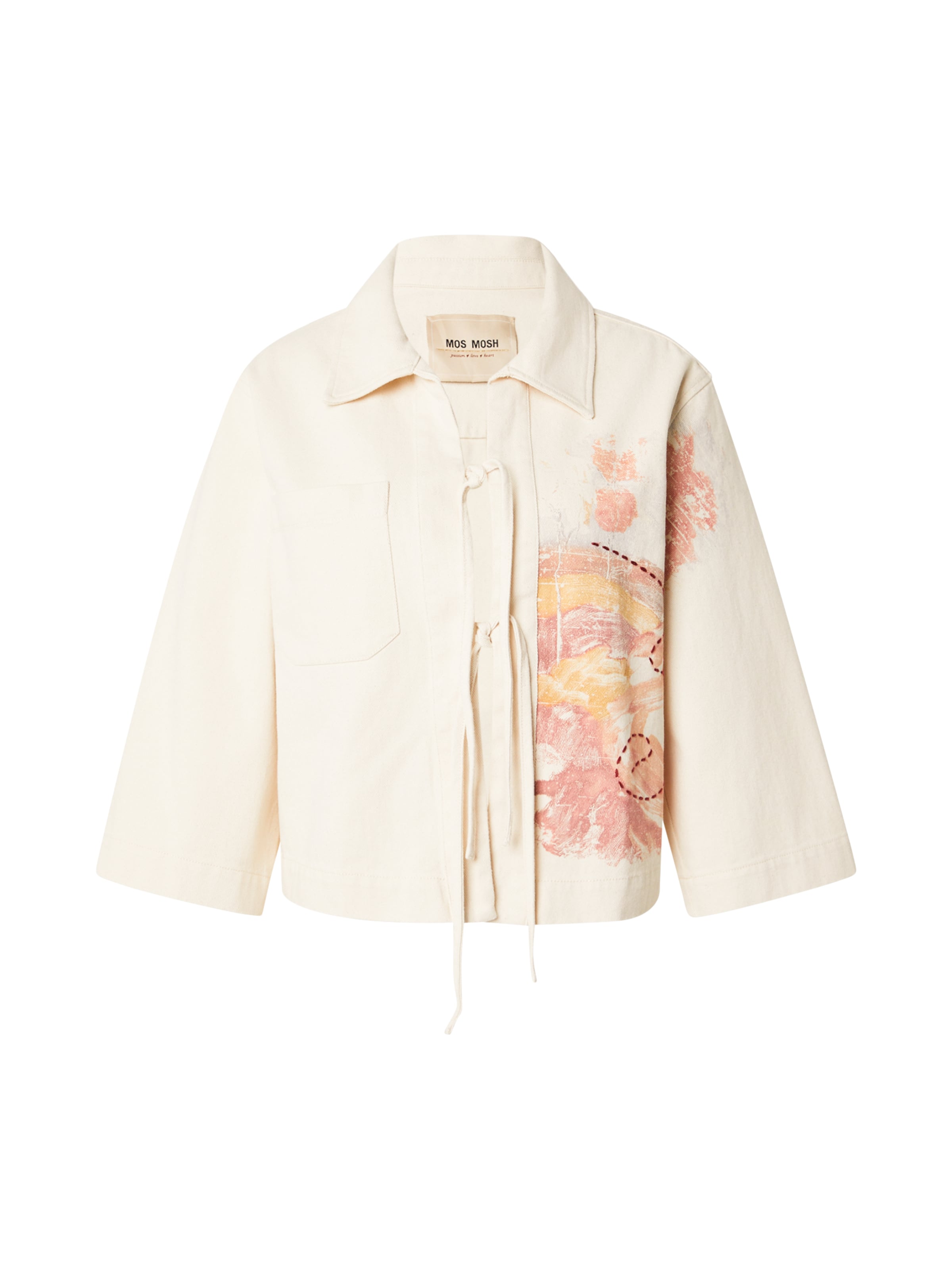 Geacă de primăvară-toamnă 'MMLulo Rinna' de la MOS MOSH pe bej: față