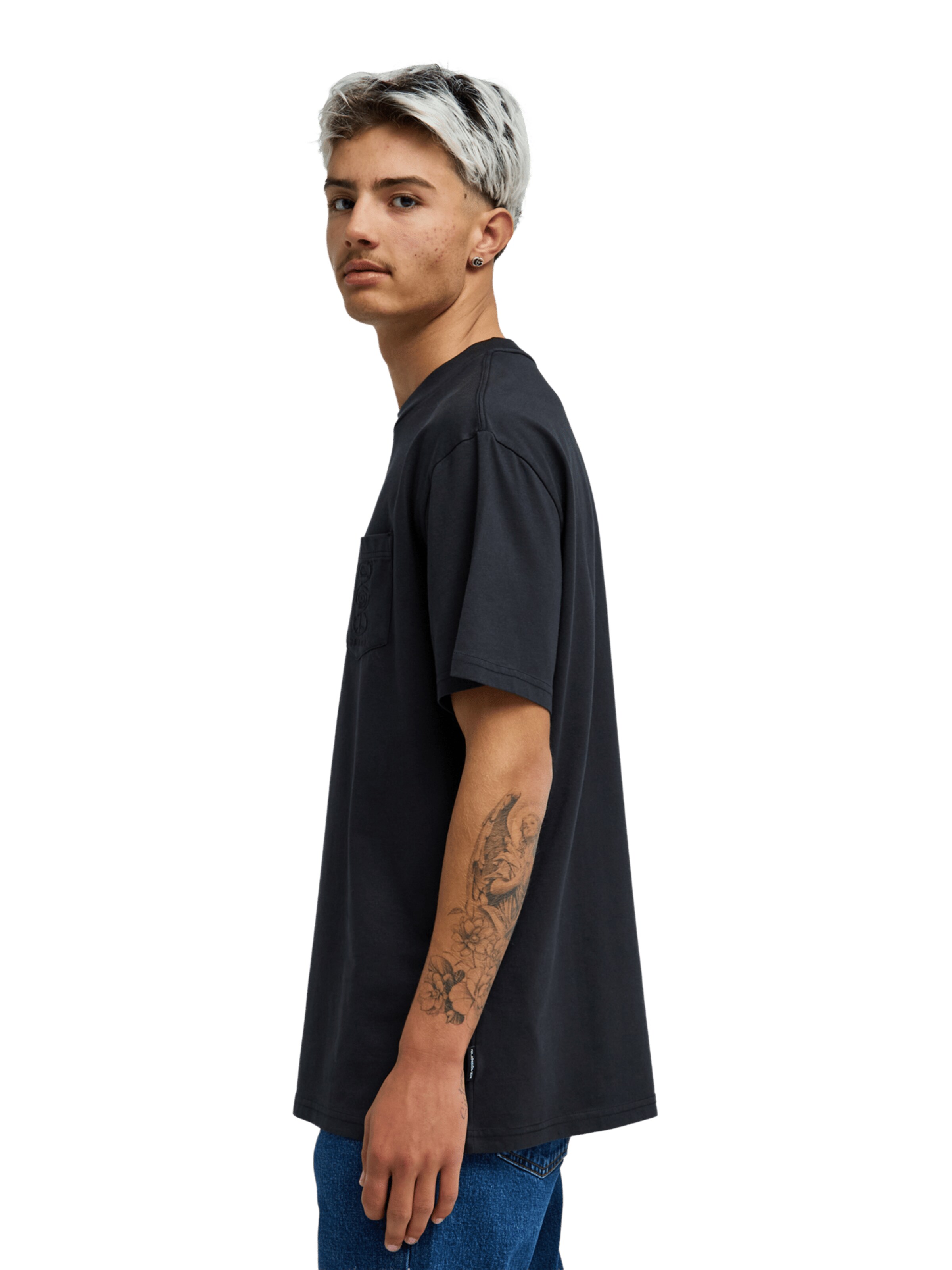 QUIKSILVER T-shirt in Schwarz