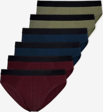 SNOCKS Slip in Blau: Vorderseite