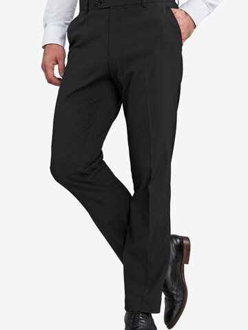 regular Pantaloni con piega frontale di Next in nero