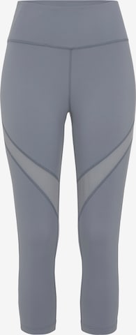 LASCANA ACTIVE Skinny Sporthose in Grau: predná strana