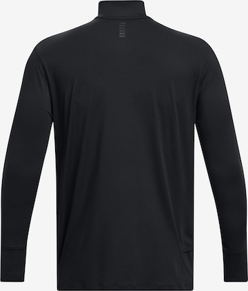 UNDER ARMOUR Functioneel shirt 'Qualifier' in Zwart