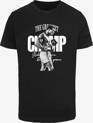 Mister Tee T-Shirt 'The Greatest' in Schwarz: Vorderseite