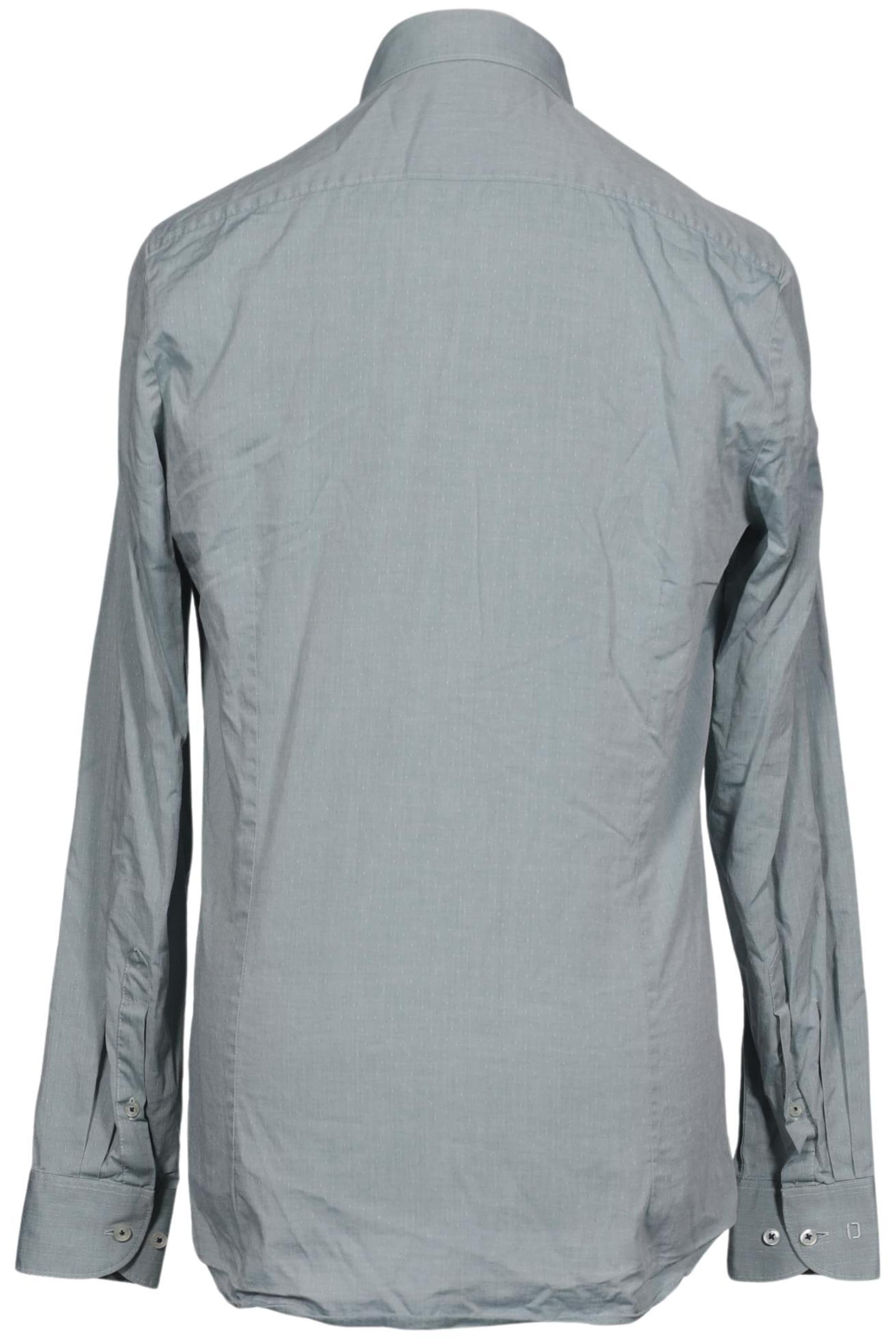 OLYMP Button Up Shirt in M in Blue