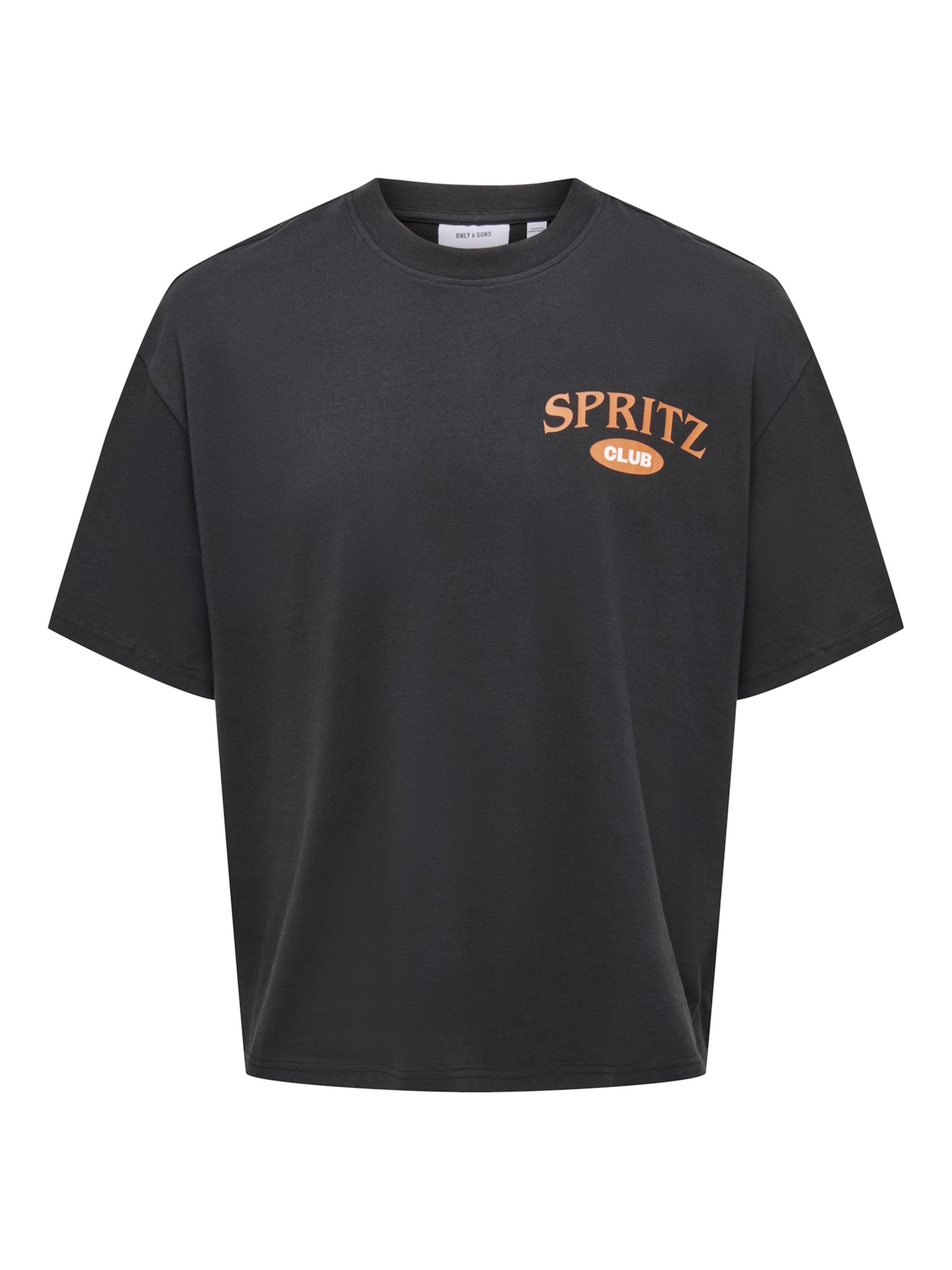 T-Shirt 'ONSDax' Only & Sons en noir : devant