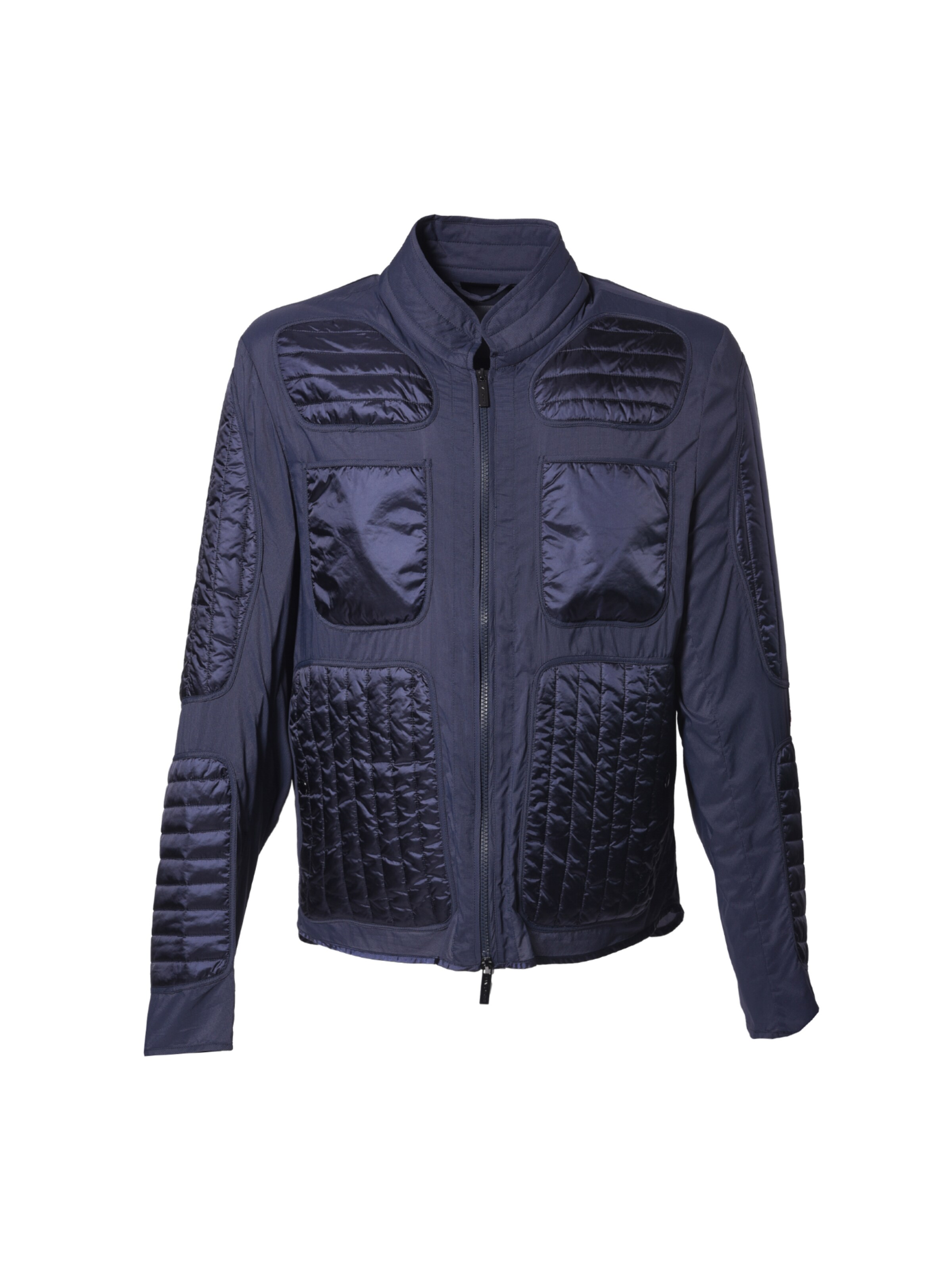 BALDININI Tussenparka in Blauw: voorkant