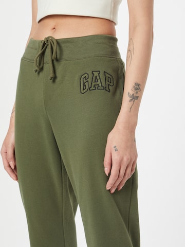 GAP Zúžený Kalhoty – zelená