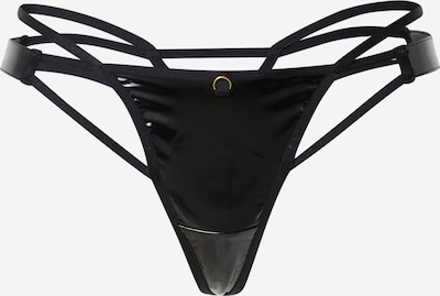 Hunkemöller String 'Seductress' en noir, Vue avec produit