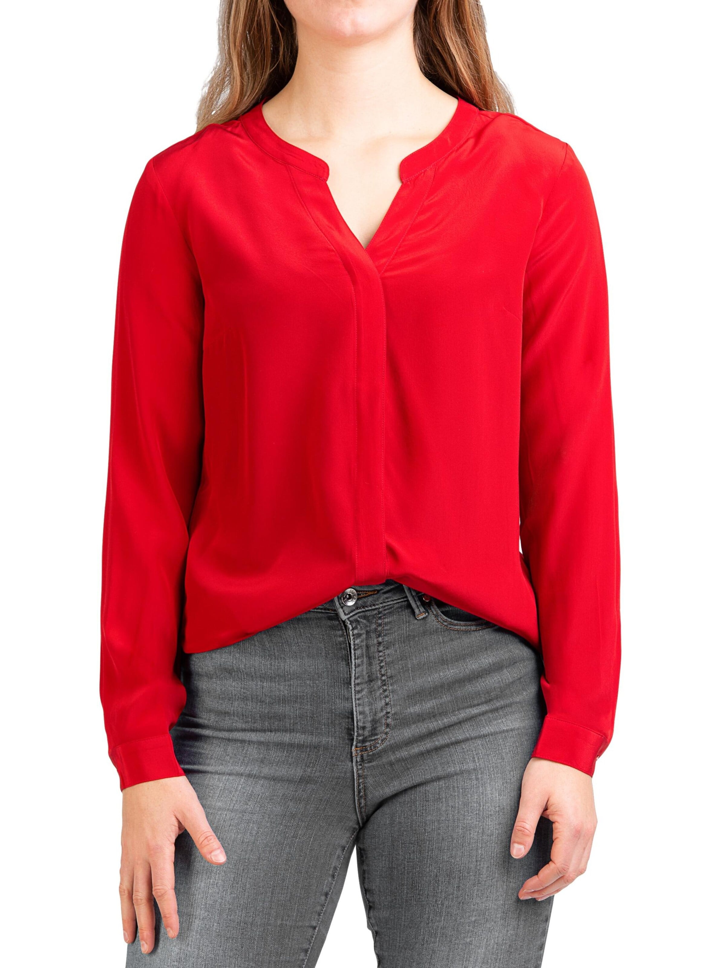 Chemisier 'Seidenbluse Nobicetta' Posh Gear en rouge : devant