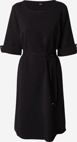 Robe 'Drimie1' BOSS en noir : devant