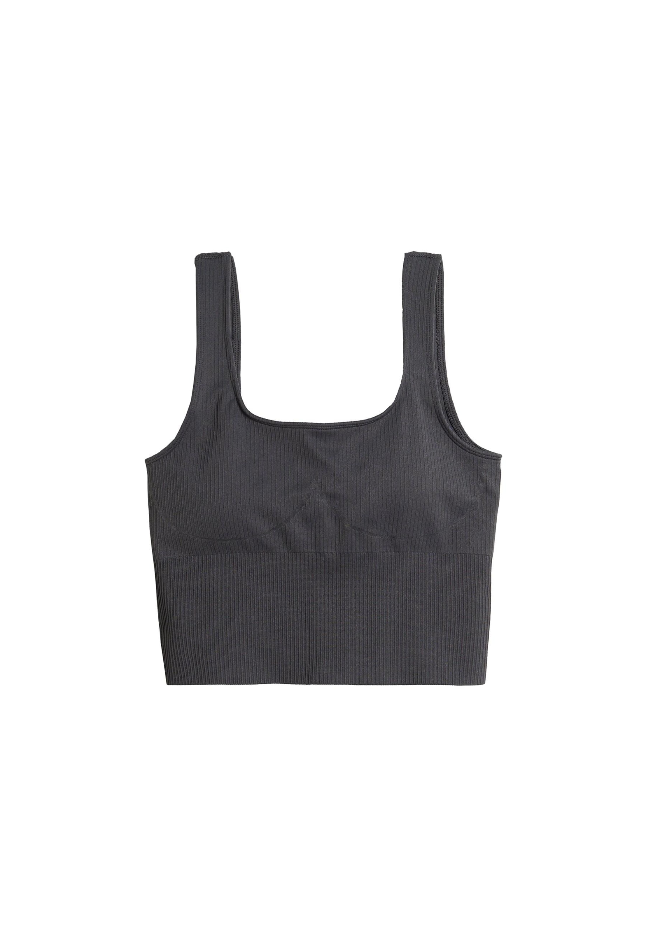 Aim'n Õlapaelteta topp Spordirinnahoidja, värv hall: eest vaates