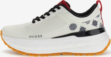 GUESS Sneakers 'Runit 4G' in White: front