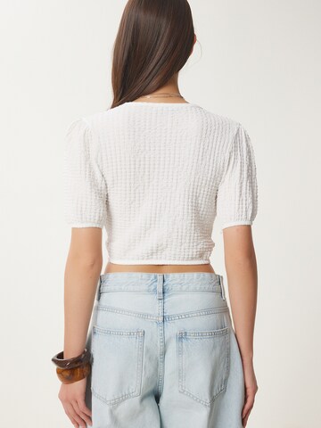 Happiness İstanbul - Blusa em branco