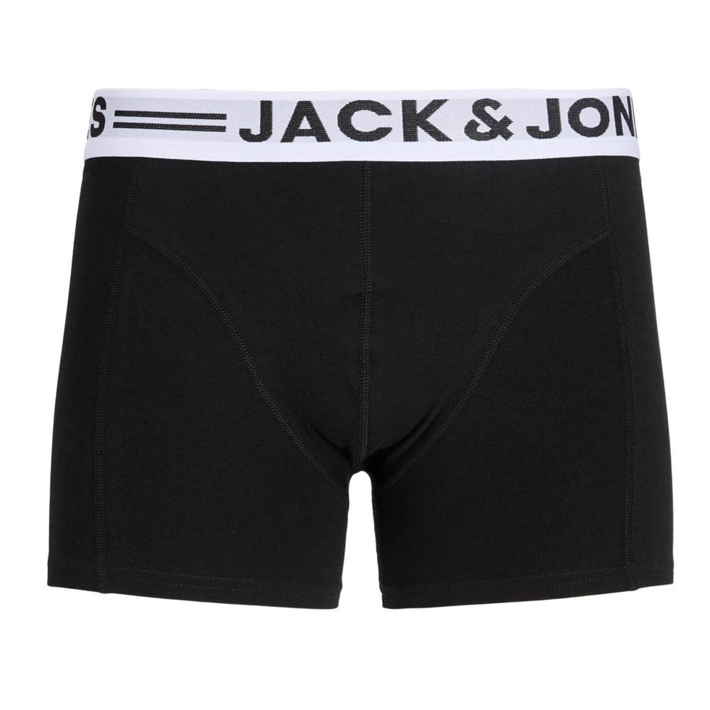 JACK & JONES Μποξεράκι 'JACSENSE' σε μαύρο