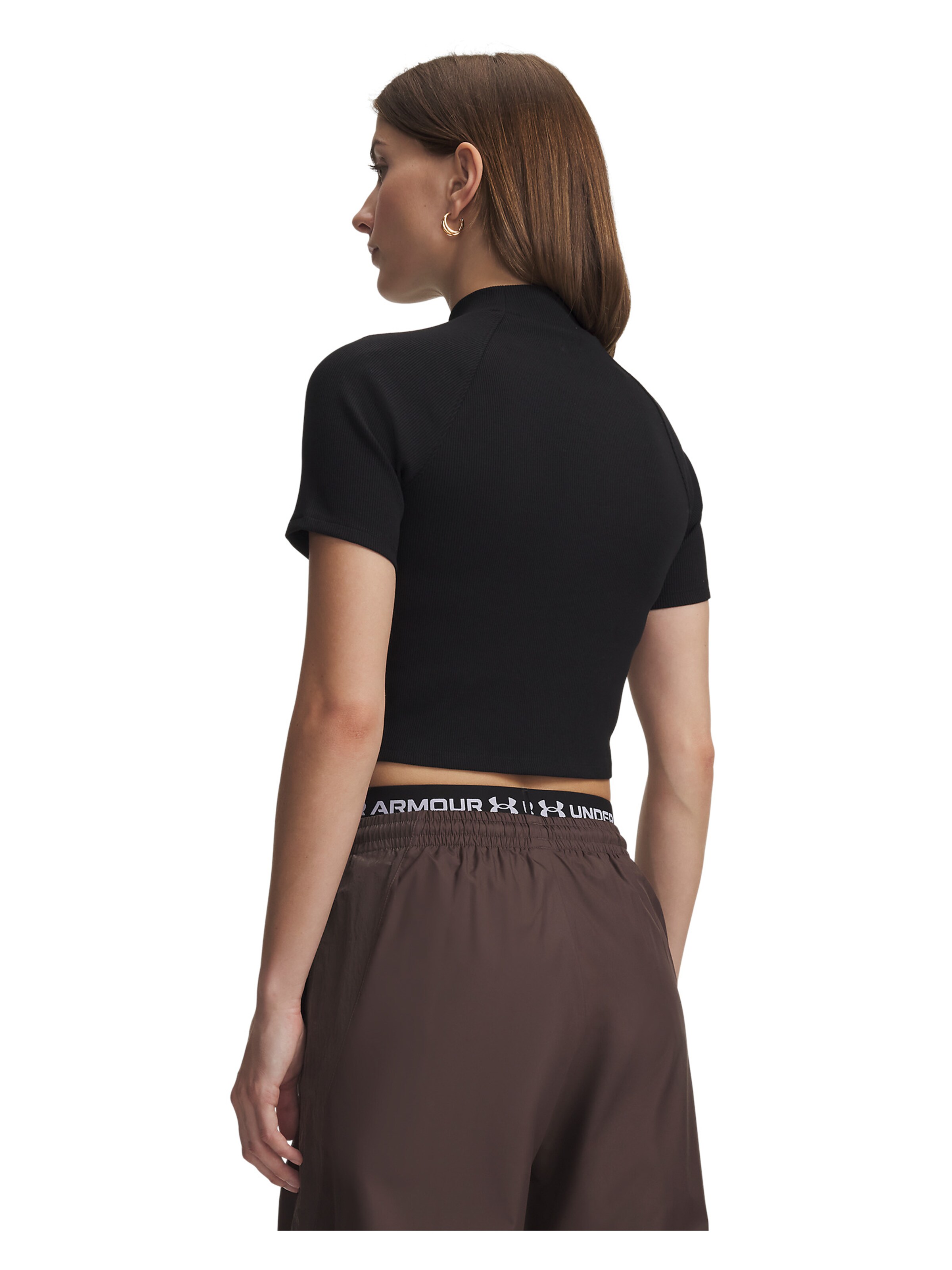 UNDER ARMOUR Functioneel shirt 'Rival' in Zwart