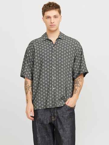 Fit confort Chemise JACK & JONES en noir : devant