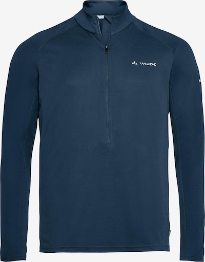 VAUDE Functioneel shirt 'Larice Light II' in de kleur Blauw / Wit, Productweergave