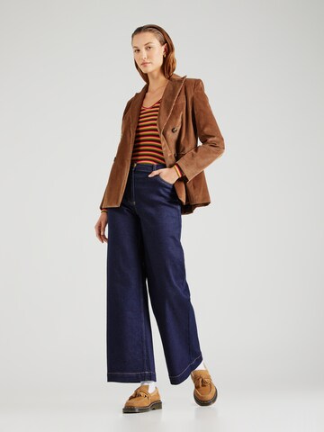 King Louie Wide leg Jeans 'Paige' in Blue